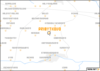 map of Pribytkovo