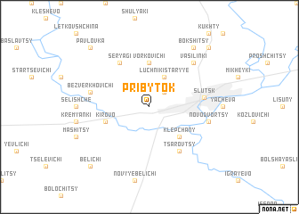 map of Pribytok