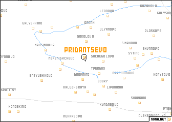 map of Pridantsevo