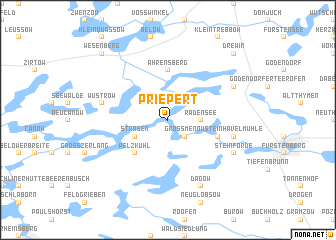 map of Priepert