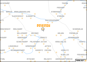 map of Prierow