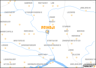 map of Pri Háji