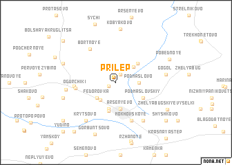 map of Prilep