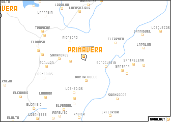 map of Primavera