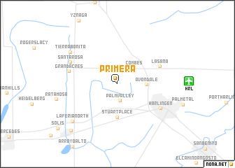 map of Primera