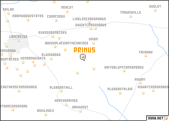 map of Primus