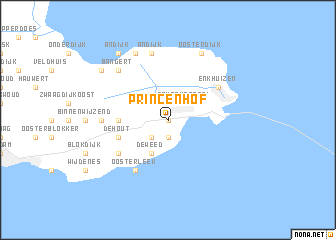 map of Princenhof