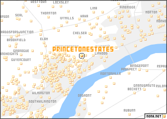 map of Princeton Estates