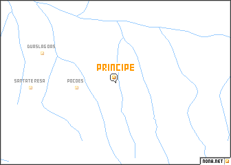 map of Príncipe