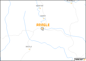 map of Pringle