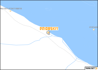 map of Priobskiy