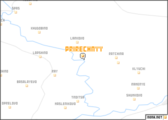 map of Prirechnyy