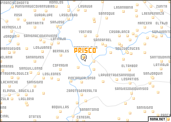 map of Prisco