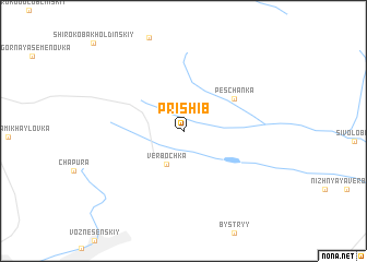 map of Prishib