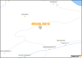 map of Privol\