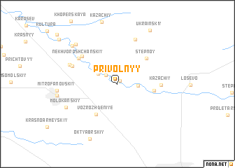 map of Privol\