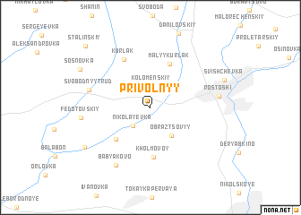 map of Privol\