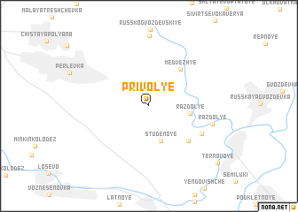 map of Privol\