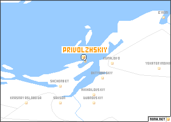 map of Privolzhskiy