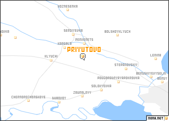 map of Priyutovo