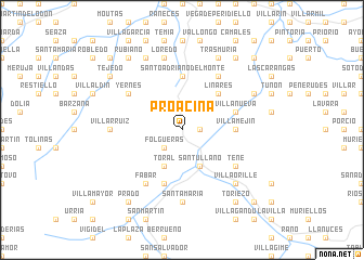 map of Proacina