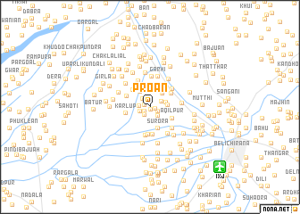 map of Proān