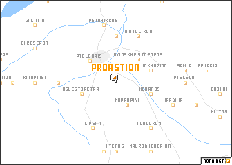 map of Proástion