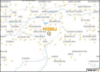 map of Proboj