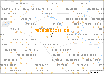map of Proboszczewice