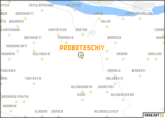 map of Proboteschiy