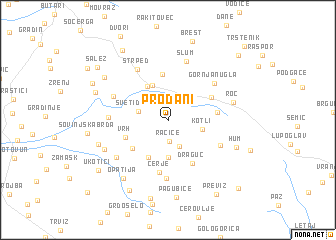 map of Prodani