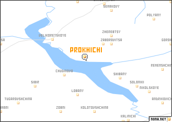 map of Prokhichi