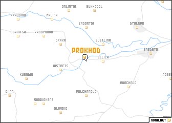 map of Prokhod