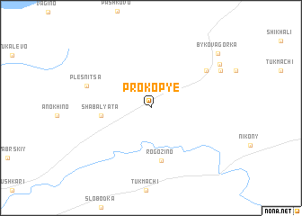 map of Prokop\