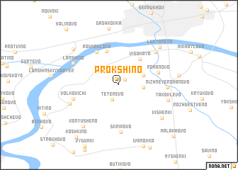 map of Prokshino