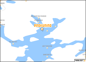 map of Prokunino