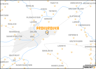 map of Prokurovka