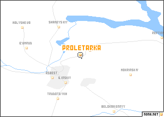 map of Proletarka