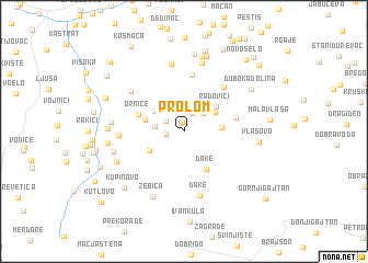 map of Prolom