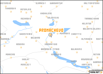 map of Promachëvo