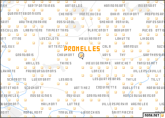 map of Promelles