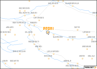 map of Promi