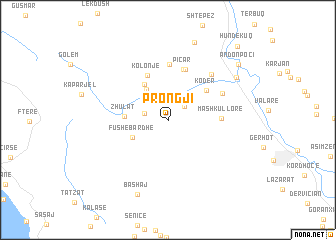 map of Prongji