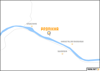 map of Pronikha