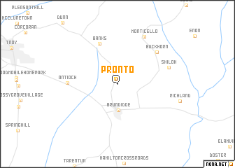 map of Pronto