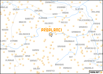 map of Proplanci