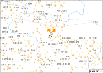 map of Pror