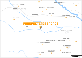 map of Prospect Crossroads