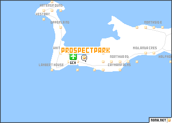 map of Prospect Park