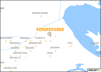 map of Prosperidade